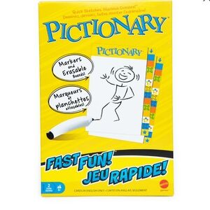 Pictionary Game Dry Erase Markers/ Board